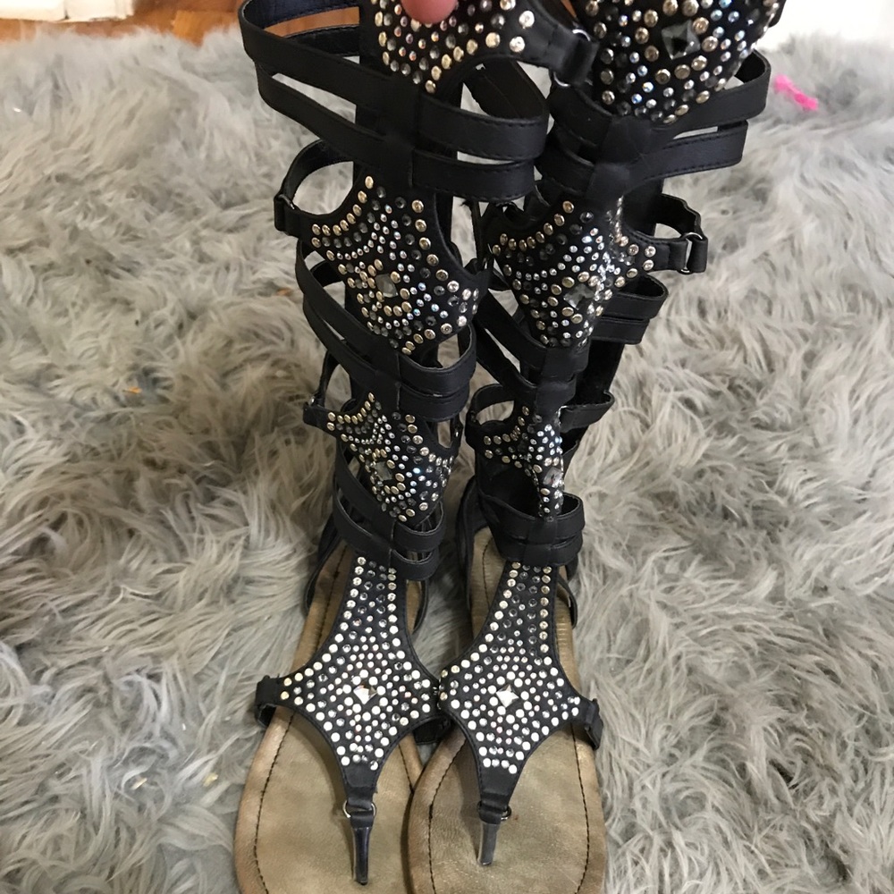Crazy train sandals